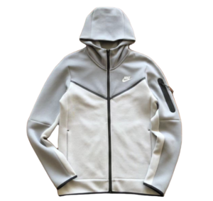 NK TECH FLEECE – GREY/WHITE (completa)