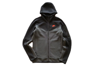 NK TECH FLEECE – BLACK/DARK GREY (completa)
