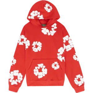 DENIM TEARS – Hoodie Red