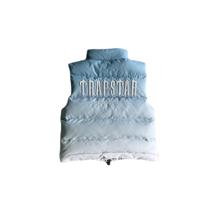 Alternative view of DECODED GILET TRAPSTAR – LIGHT BLUE