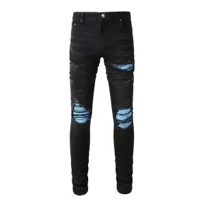 Alternative view of JEANS AMIRI – BLACK BLUE