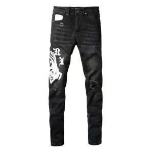 Alternative view of JEANS AMIRI – WHITE LOGO