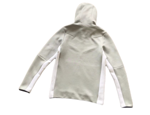 Alternative view of NK TECH FLEECE – GREY/WHITE (completa)