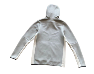 Alternative view of NK TECH FLEECE – GREY/WHITE (completa)