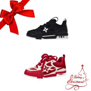 LV SKATE BLACK + LV SKATE RED
