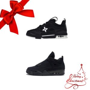 LV SKATE BLACK + J4 BLACK CAT